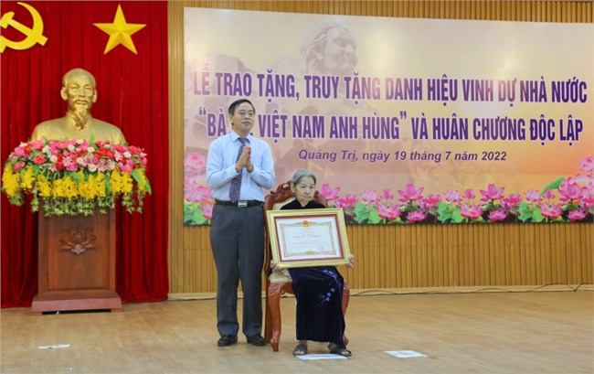 Quảng Trị: 26 bà mẹ được phong tặng và truy tặng Danh hiệu Bà mẹ Việt Nam Anh hùng (19/7/2022)